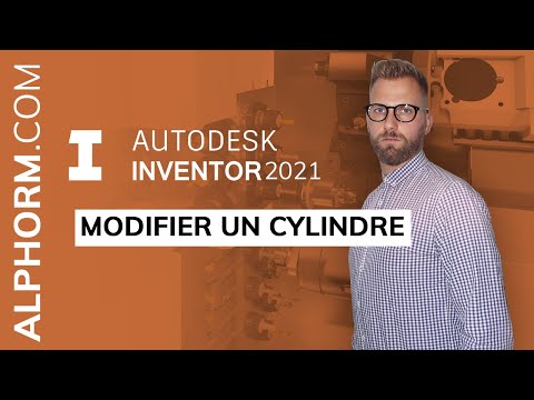 Comment modifier un cylindre sous Autodesk Inventor 2021 Vidéo Tuto