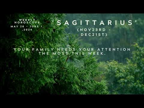 [Weekly Horoscope] May 26 to June 1, 2024 - SAGITTARIUS #별자리주간운세