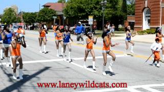 preview picture of video 'Garden City Steppers - 2012 Laney Basketball State Championship parade.'