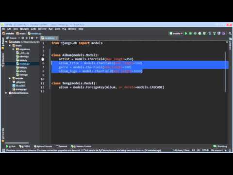 Django Tutorial for Beginners 7 Creating Models