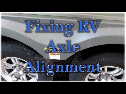 Fixing RV Axle Alignment (Correct Track)