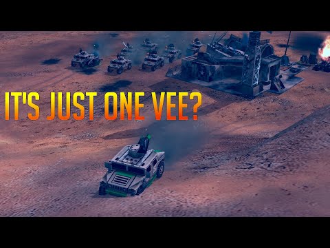 One Man vs One Vee | Gen Master vs Scuba | C&C Generals Zero Hour