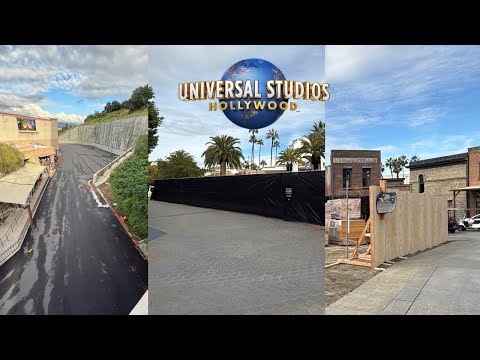 Universal Studios Hollywood Updates - Big Construction On The Horizon