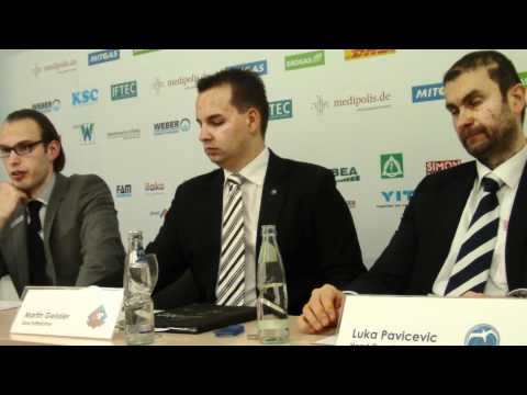 Pressekonferenz Mitteldeutscher Basketball Club vs  ALBA BERLIN, 18  Spieltag