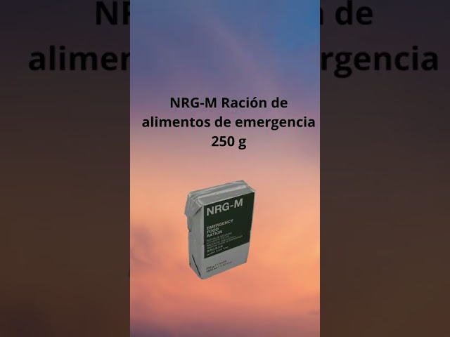 Vídeo relacionado con MRE-9 | Ración de emergencia | 20 años de vida útil | Vitaminas Extra | 24 x 500 g | Alimentos para Emergencias | Vida útil extremadamente larga