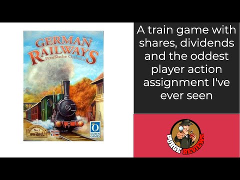 The Purge: # 2385 German Railways: The train game that you may never get a turn to play