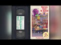 Barney Goes To School 1990 1990 VHS Release