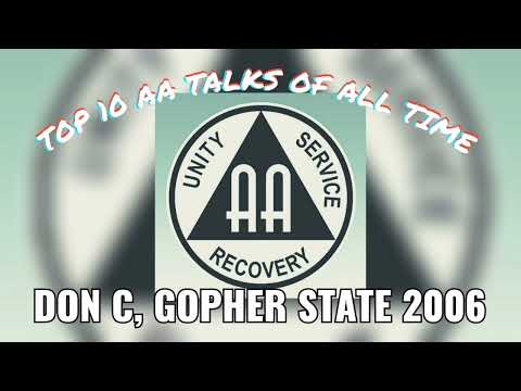 Top 10 AA Speaker of All Time - Don C. at Gopher State Roundup 2006