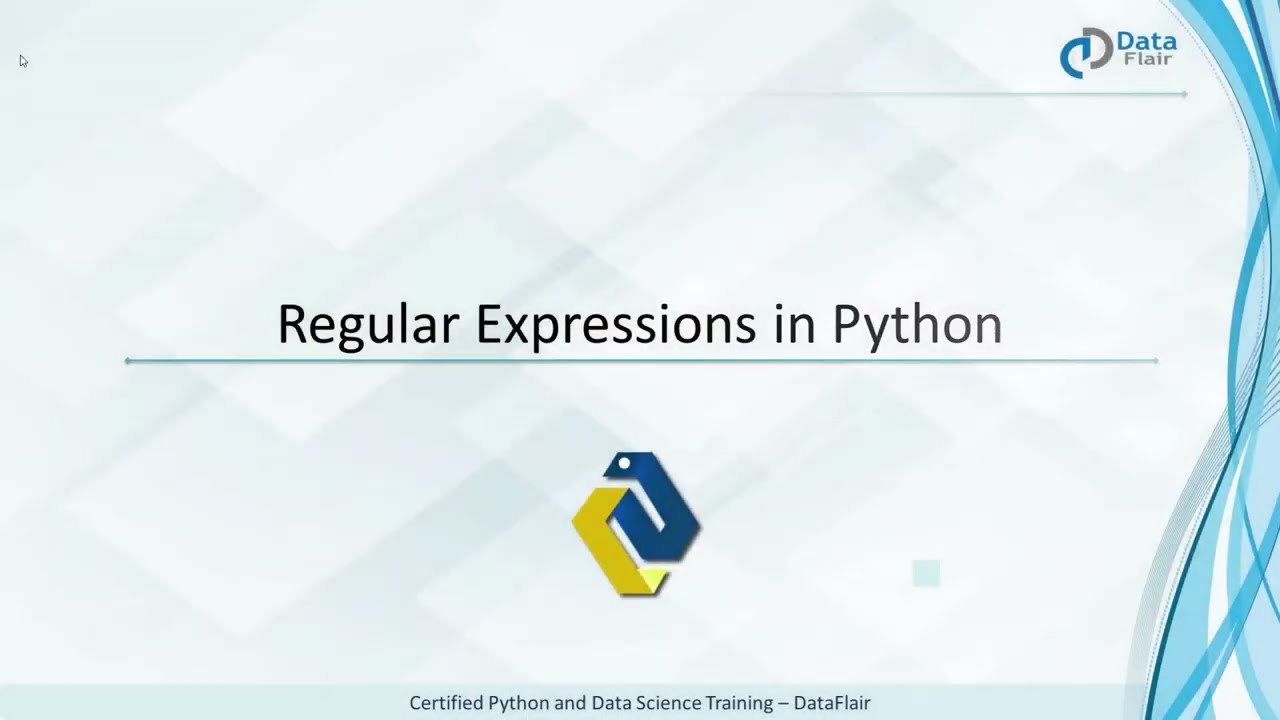 Regular Expressions in Python