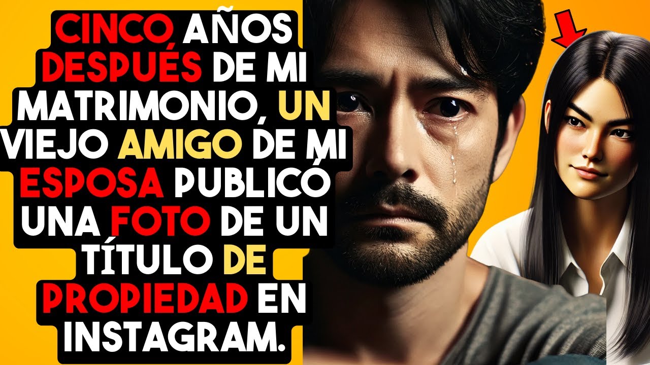 Cinco años después de mi matrimonio, un viejo amigo de mi esposa publicó una foto  en Instagram...