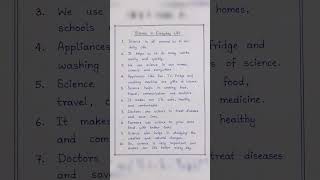 Download lagu Science in Everyday Life Essay in 10 Lines | Easy Essay for Class 6 & 7 #englishessay #science mp3