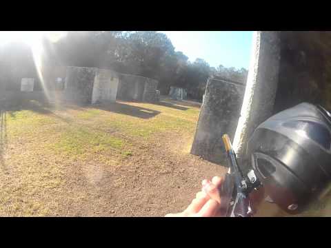 Paintball Charleston village: raw footage #1