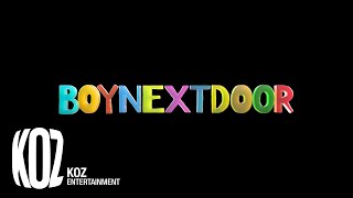 [影音] BOYNEXTDOOR Logo Motion (KOZ新男團)