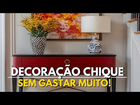 5 TIPS TO HAVE A CHIC HOME WITHOUT SPENDING A LOT