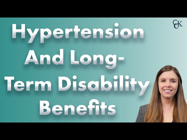 Hypertension and Long-Term Disability Benefits