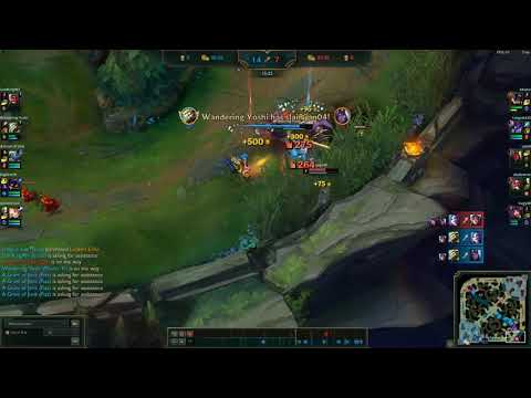 Playing master yi in ranked