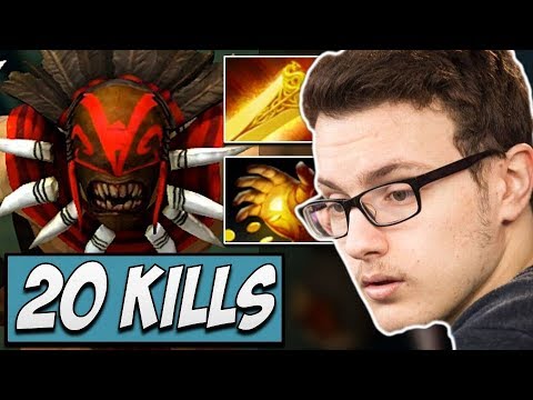 Liquid.Miracle Bloodseeker with 20 KILLS | Dota Gameplay