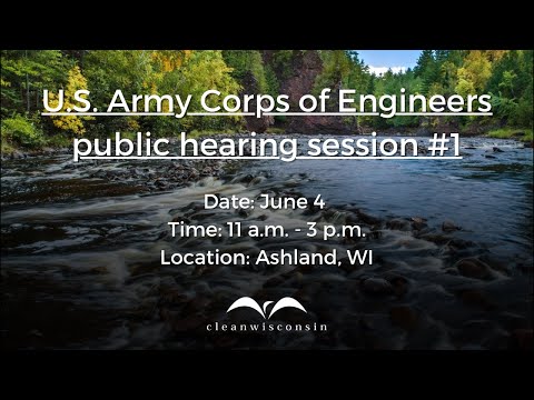 Line 5 Public Hearing Session #1