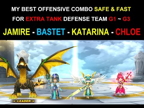 [Summoners War] Fast & Safe Arena Offense Combo (G1+)