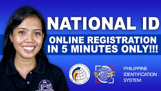 Philippine National ID – Online Registration in 5 MINUTES ONLY!!! (tutorial)