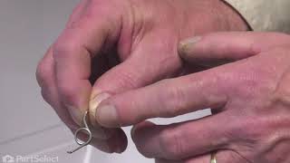 Samsung Refrigerator Repair: How to Replace the Door Mullion Spring (Samsung # DA81-01345B)