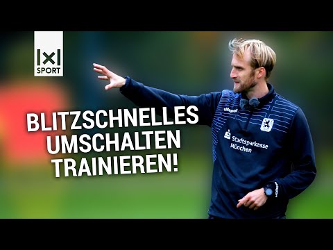 Schnelles Umschalten trainieren im 4 gegen 2: Fußball Passspiel & Taktik