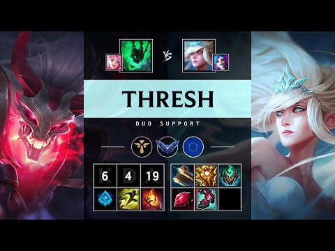 Thresh Support vs Janna - EUW Diamond Patch 25.05