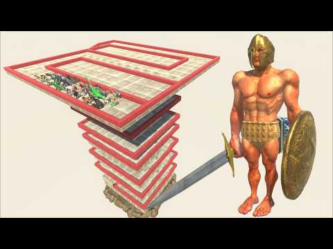 ESCAPE FROM JET ACHILLES - Animal Revolt Battle Simulator