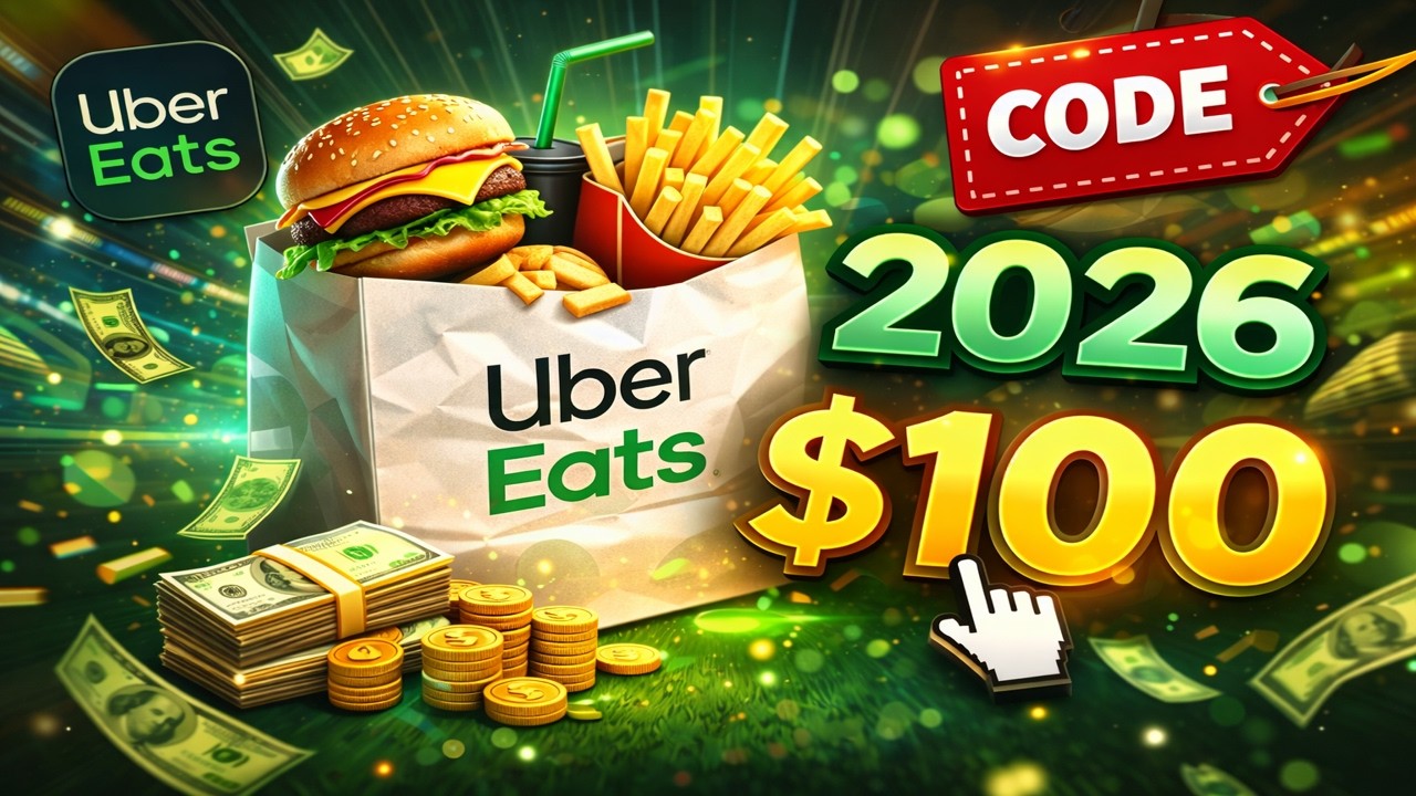 Uber Eats Promo Code 2026 🍔 Get $100 Credit (Working Discount Code Guide)