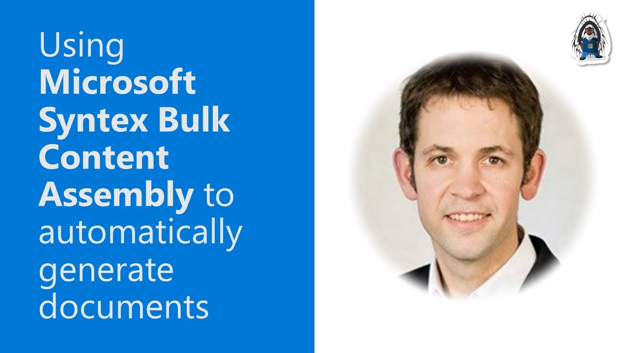 Using Microsoft Syntex Bulk Content Assembly to automatically generate documents