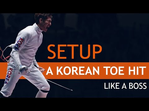 Epee Fencing - How to Destroy Toes Like the Koreans