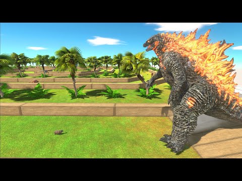 New Godzilla Death Run Tour - Animal Revolt Battle Simulator
