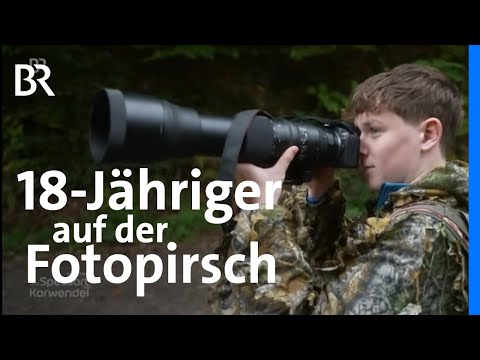 18-jähriger Fotograf mit Liebe zur Natur: Wildtiere vor der Kamera | Zw. Spessart u. Karwendel | BR