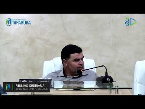 16 Reunião Ordinária da Câmara Municipal de Taparuba MG.