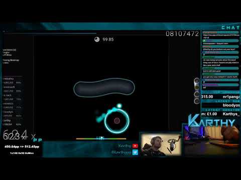 [Live] Karthy | DJ Fresh - Gold Dust [Insane] +HDDT 99.7% {#1 508pp FC} - osu!