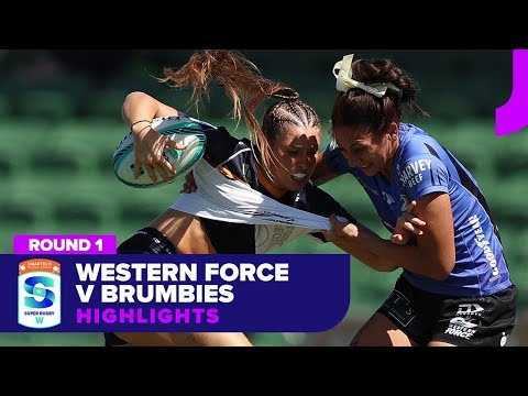 Western Force v Brumbies Highlights | Super Rugby Women's 2025