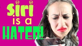 MIRANDA TALKS TO SIRI!