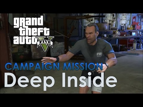 Grand Theft Auto 5 Walkthrough Gameplay Part 45 - Deep Inside (PS4)
