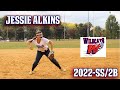 2022 - SS/SB Jessie Alkins Softball Skills Video
