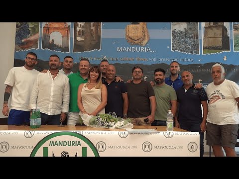 Ug Manduria Sport. La prima Conferenza stampa della stagione 2023-2024