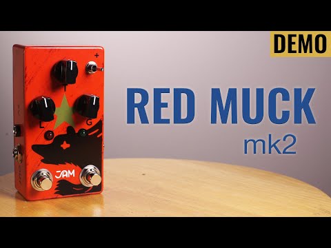 JAM Pedals Red Muck Mk2 Fuzz Distortion Pedal image 5