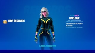 How to Unlock Harlowe Clothing Color (Photo Negative) in Fortnite | Battle Pass Bonus Rewards Page 3