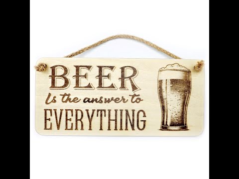 Beer Plaque