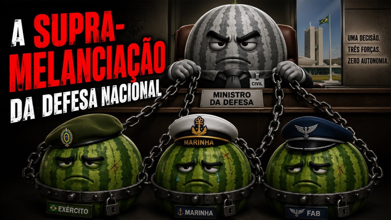 Lula promove supra-melanciação da defesa nacional com perspectivas tenebrosas