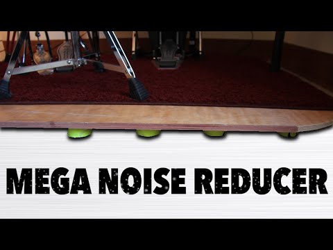 Noise Reducing Drum Riser (Low Budget Version)