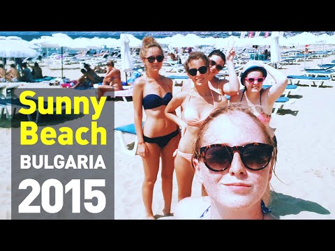 5 girls 1 sunny beach. Bulgaria. SUNNY BEACH. 2015