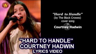 Courtney Hadwin “Hard To Handle ” LYRICS VIDEO (Cover Song)  GOLDEN BUZZER America's Got Talent 2018
