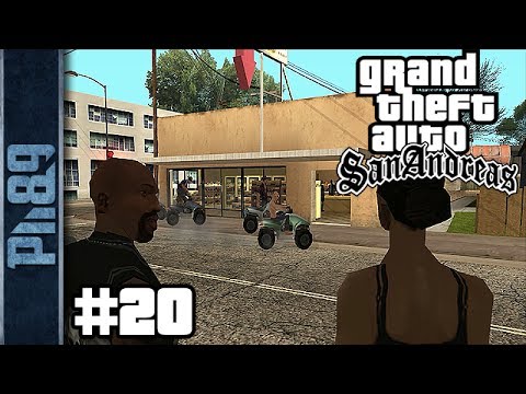 GTA San Andreas Walkthrough Part #20 - Missions: King In Exile - First Base: Local Liquor Store