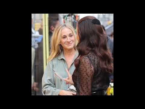 And just like that 2 #behindthescenes #andjustlikethat #carriebradshaw #sjp