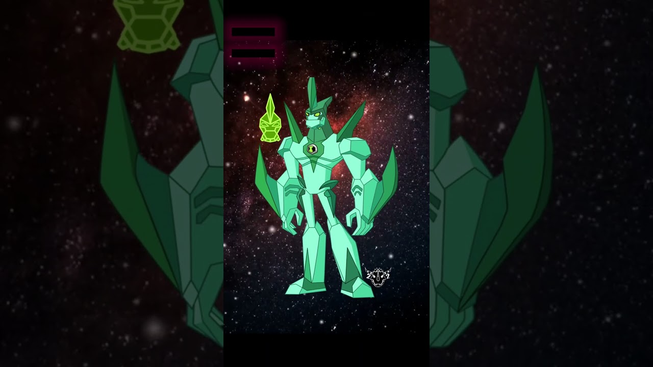 Ben 10 fussion aliens of Diamondhead 💎. #shorts #ben10